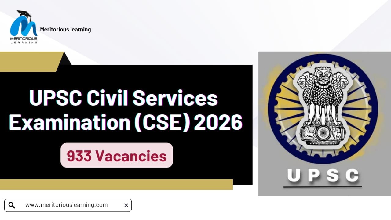 UPSC CSE 2026 Notification OUT — Apply Online for 933 Civil Services ...