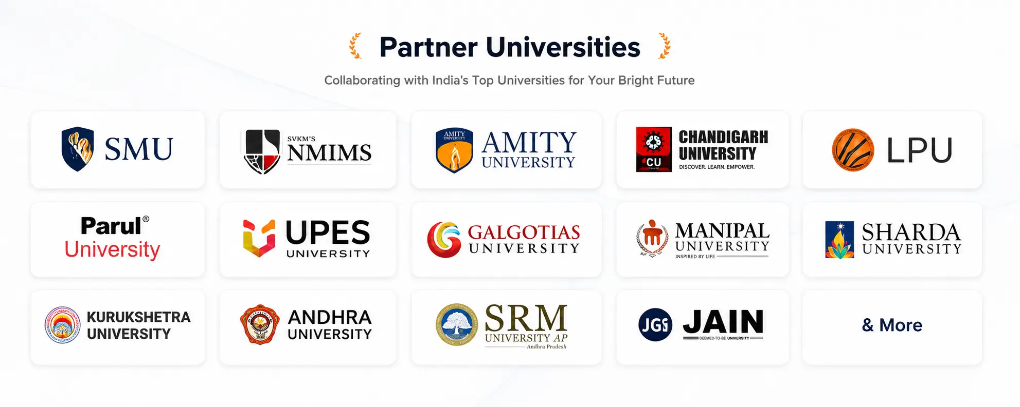 partner universities